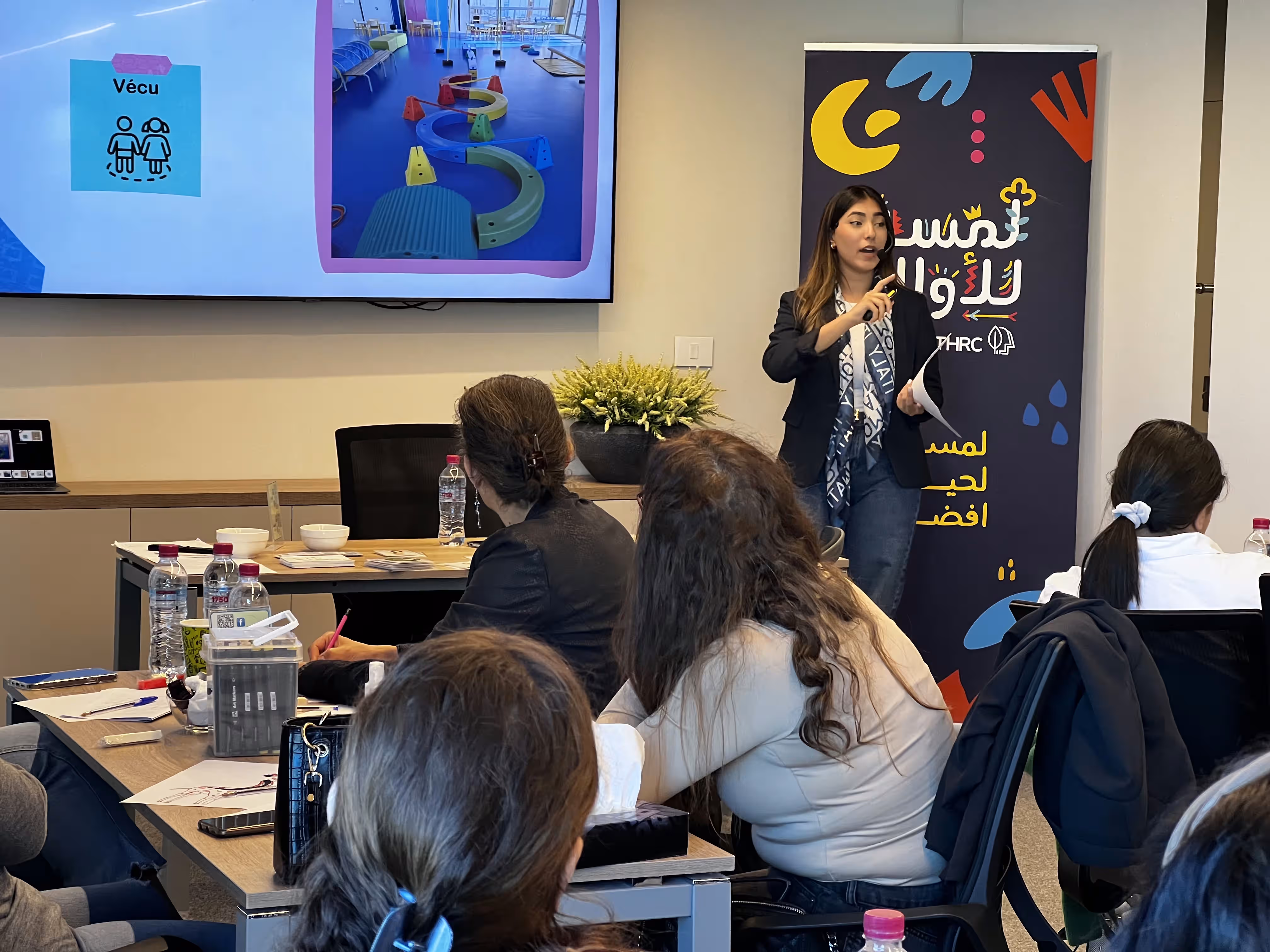 Photograph illustrating EMERGE's "Child protection awareness and safe referral" response for children at risk